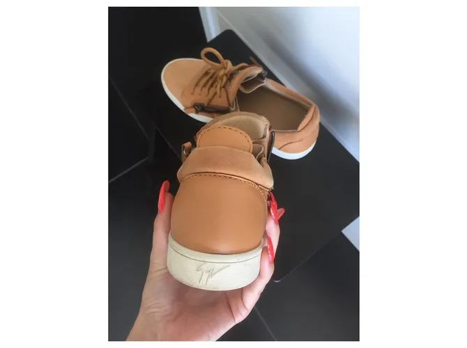 Giuseppe Zanotti zapatillas Marrón claro 