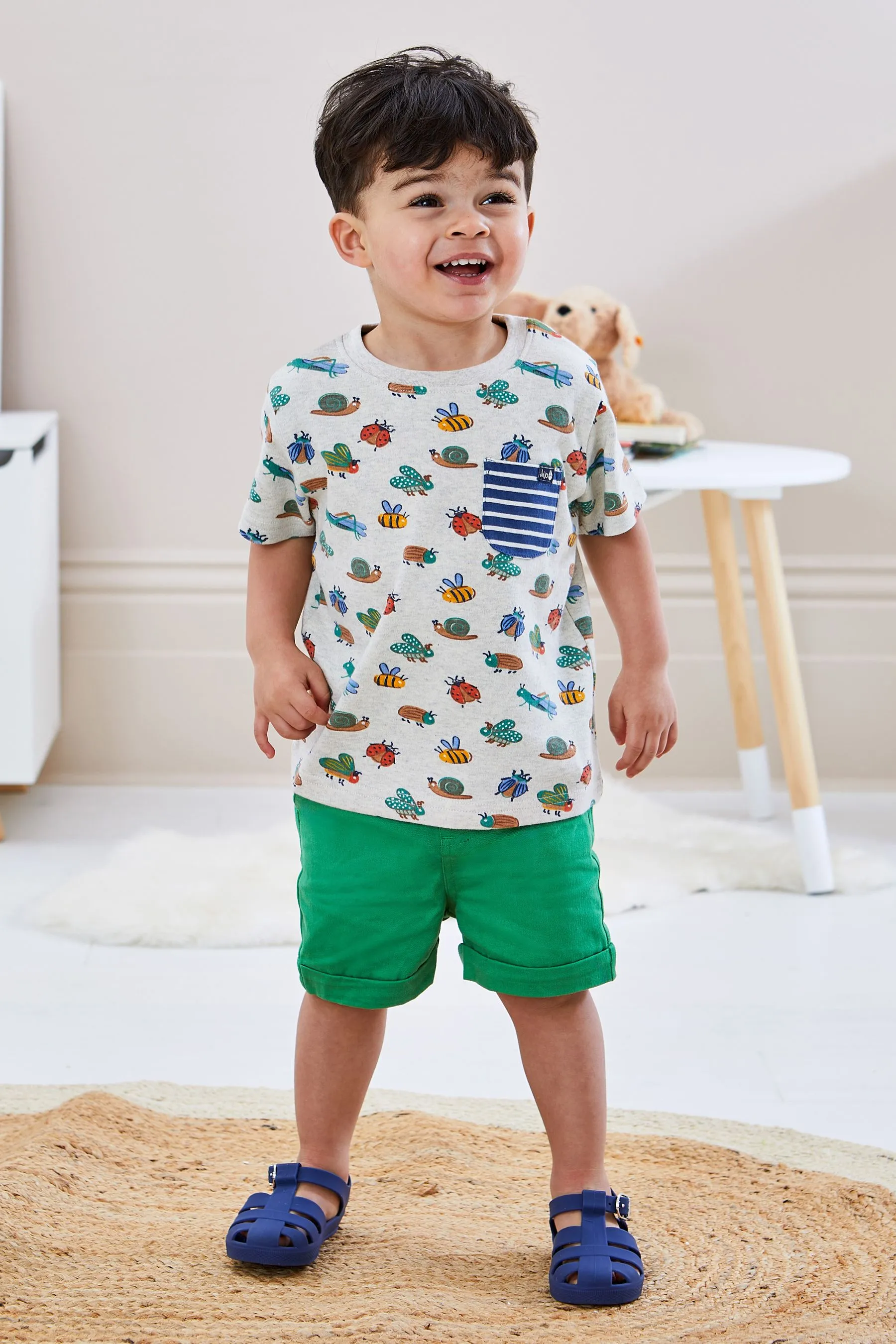 JoJo Maman Bébé Twill Chino Pantalones cortos