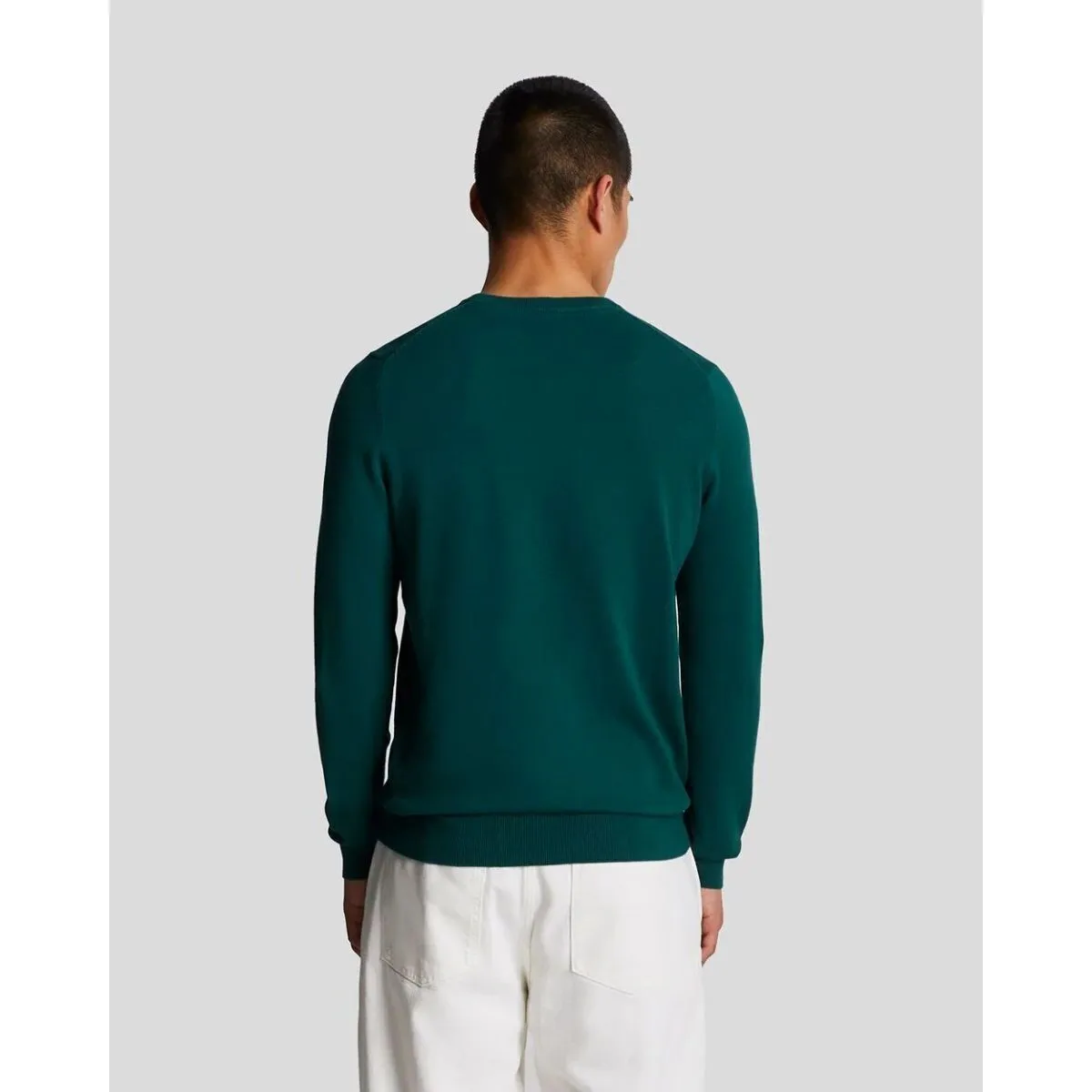 KN821V CREW NECKW746 MALACHITE GREEN