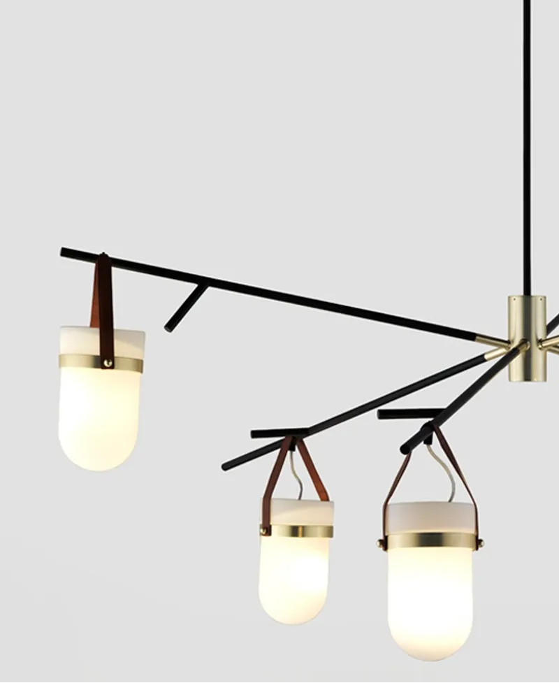 Lampara de Techo Almon 6 Luces AROMAS del Campo