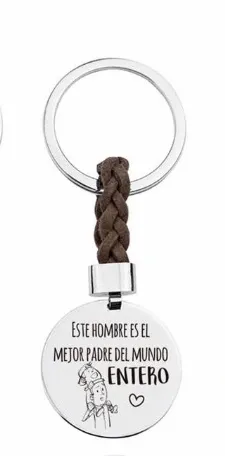 Llavero “Este hombre es el mejor Padre del mundo entero”