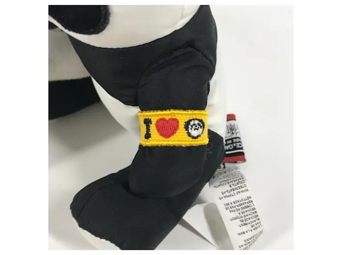 Llavero Dolce & Gabbana Panda Jujutsu Kaisen Collaboration Negro Blanco 