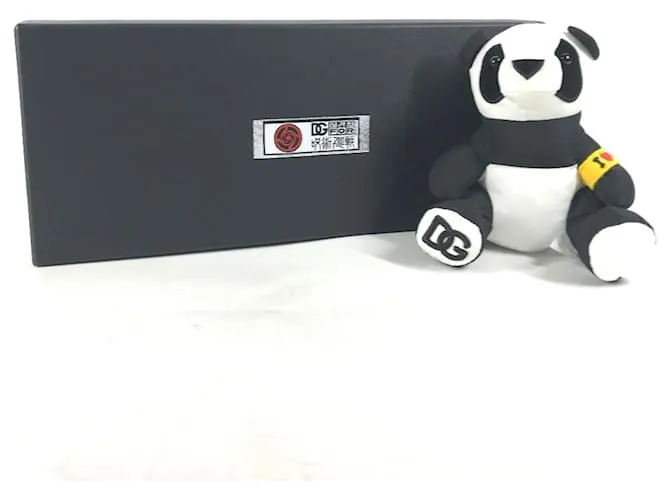Llavero Dolce & Gabbana Panda Jujutsu Kaisen Collaboration Negro Blanco 