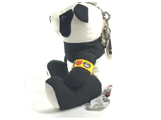 Llavero Dolce & Gabbana Panda Jujutsu Kaisen Collaboration Negro Blanco 