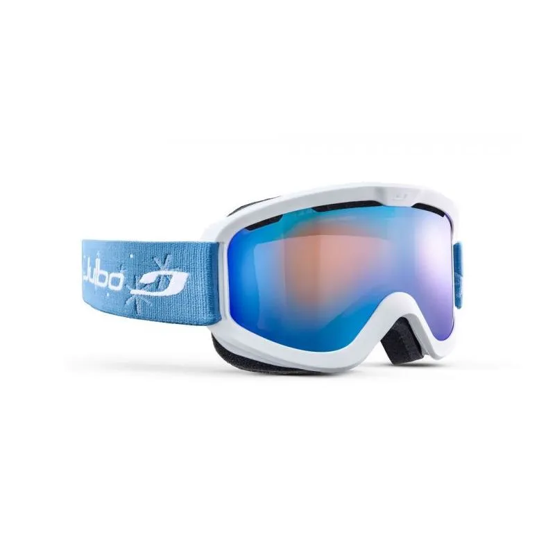 Masques Julbo June Blanc / Bleu / Double écran Spectron miroir cat. 3 / M