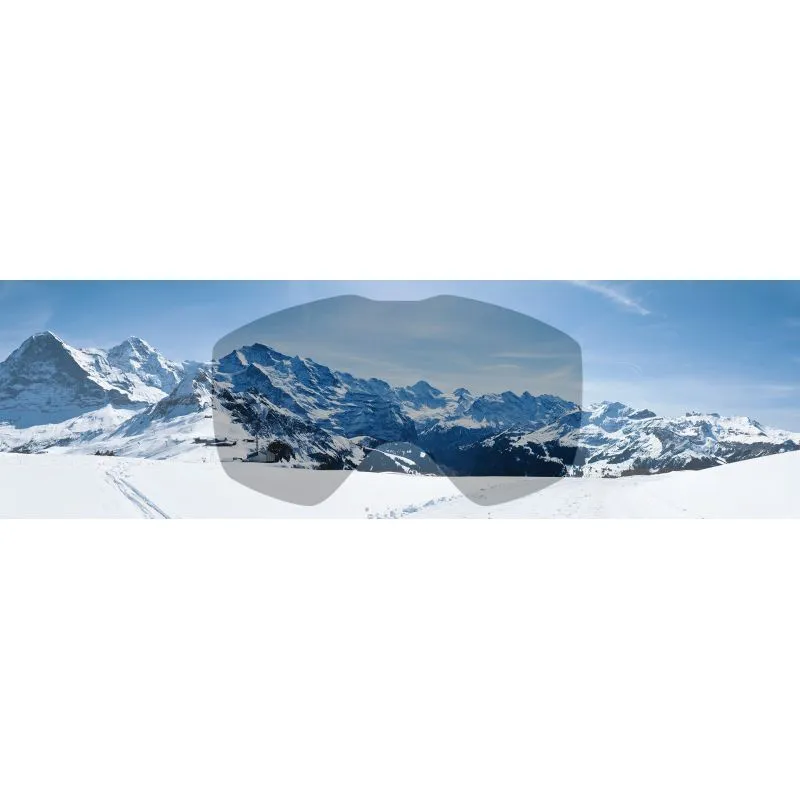 Masques Julbo June Blanc / Bleu / Double écran Spectron miroir cat. 3 / M