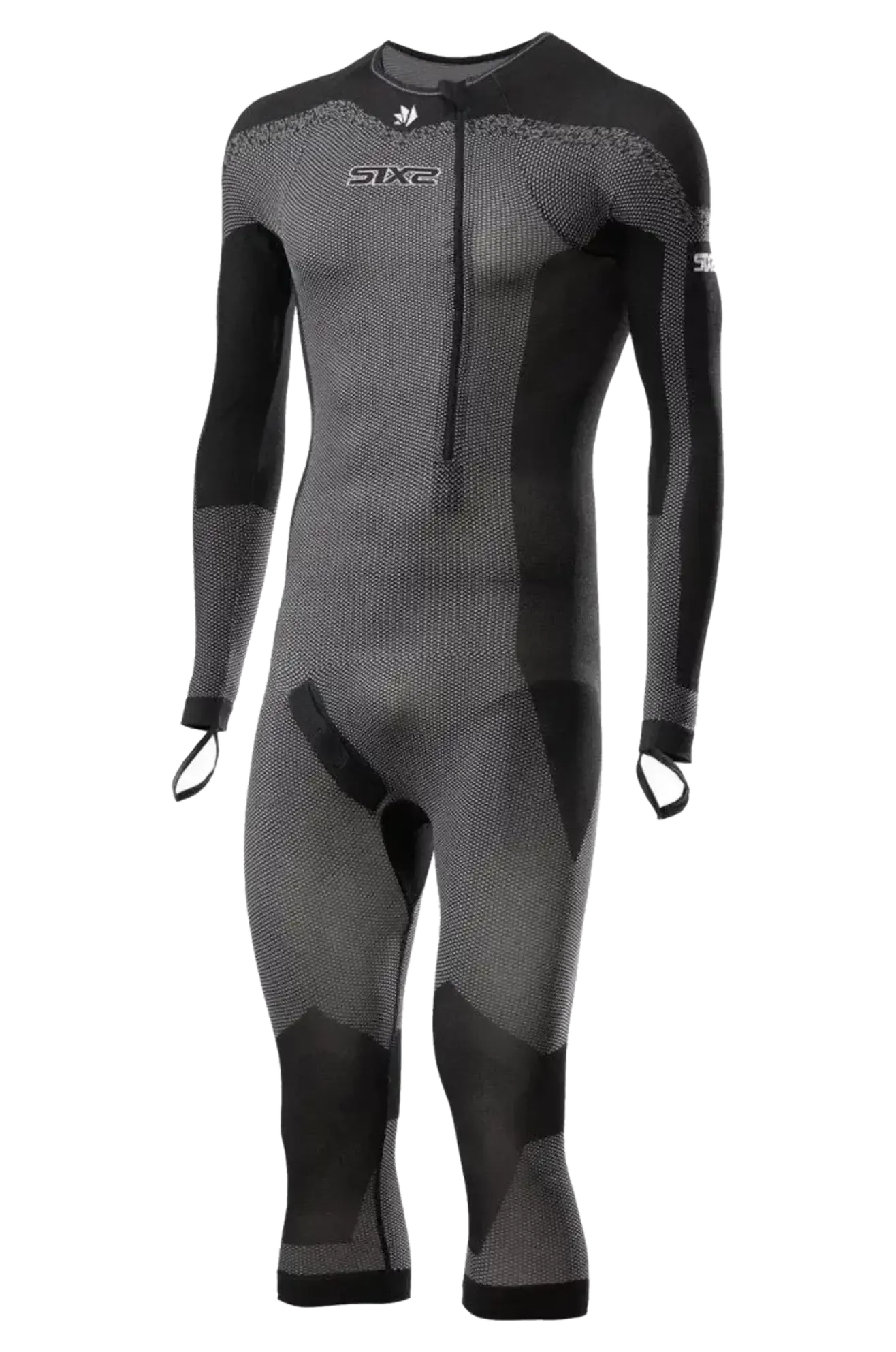 Mono Capa Base SIXS BreezyTouch Racing Negro Carbono