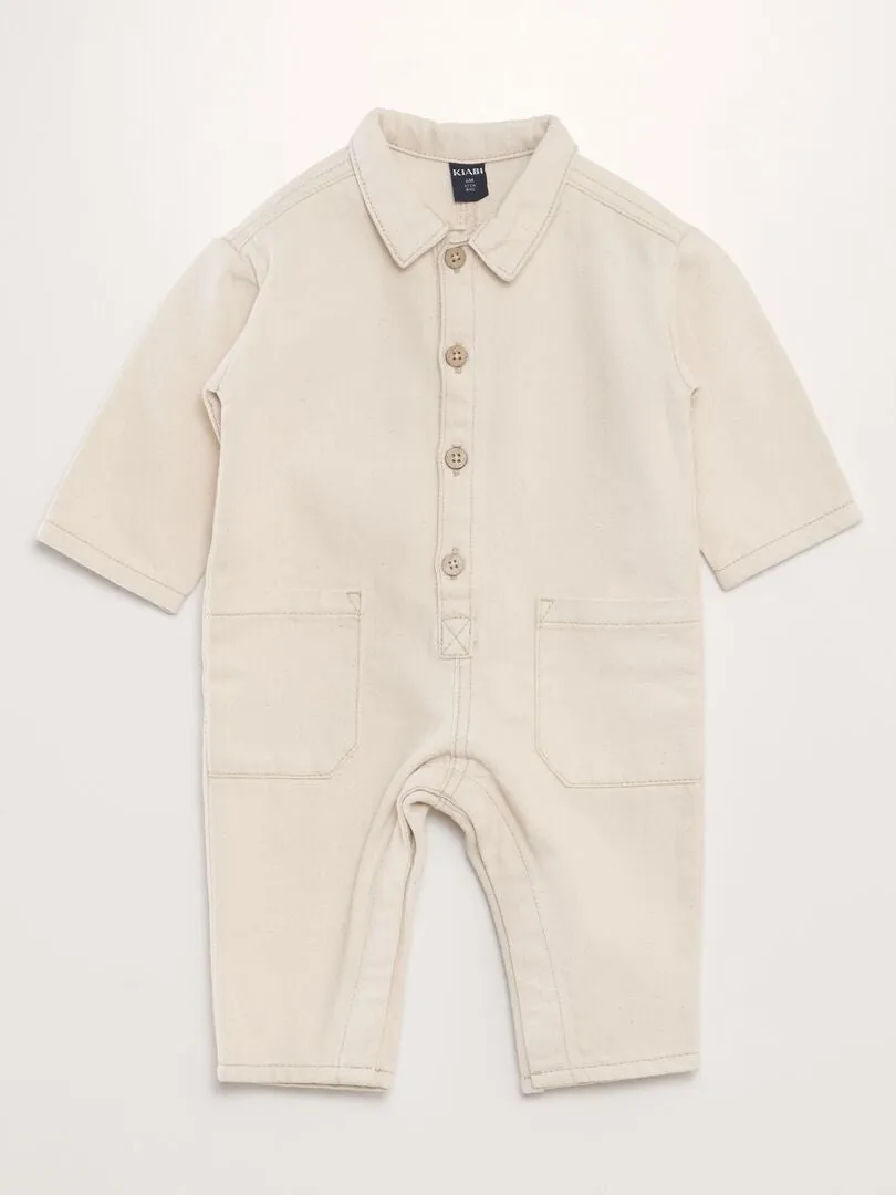 MONO LARGO DE SARGA  BEIGE