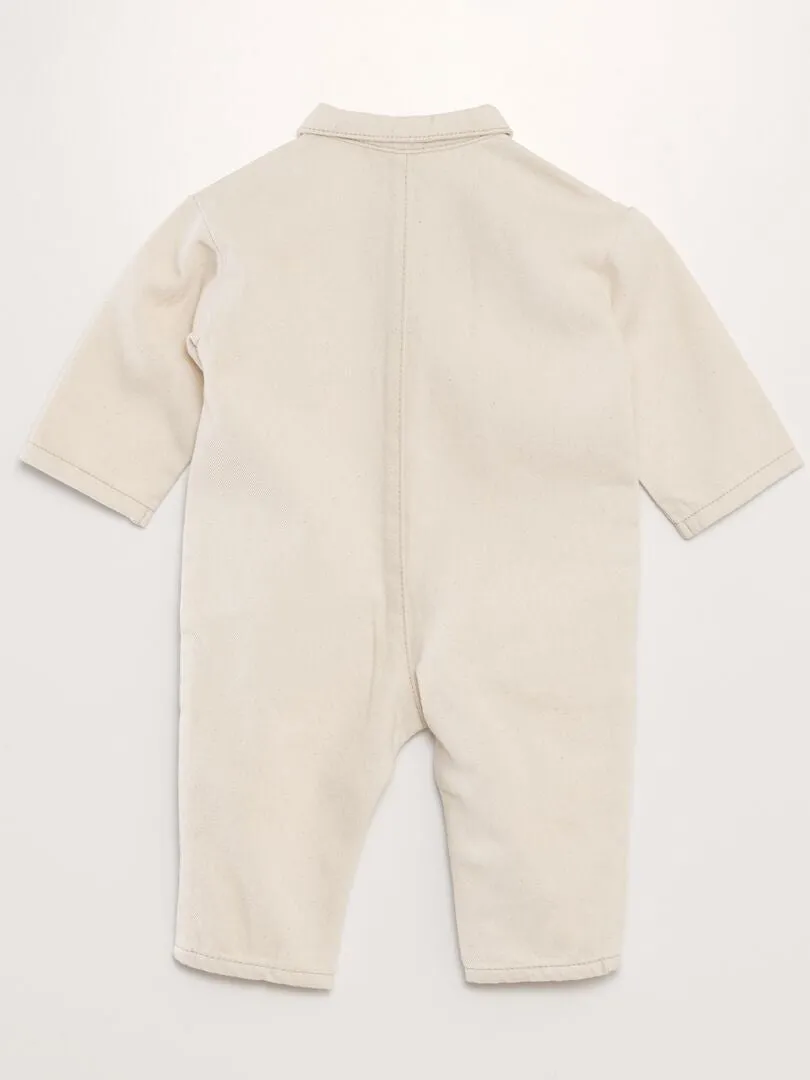 MONO LARGO DE SARGA  BEIGE