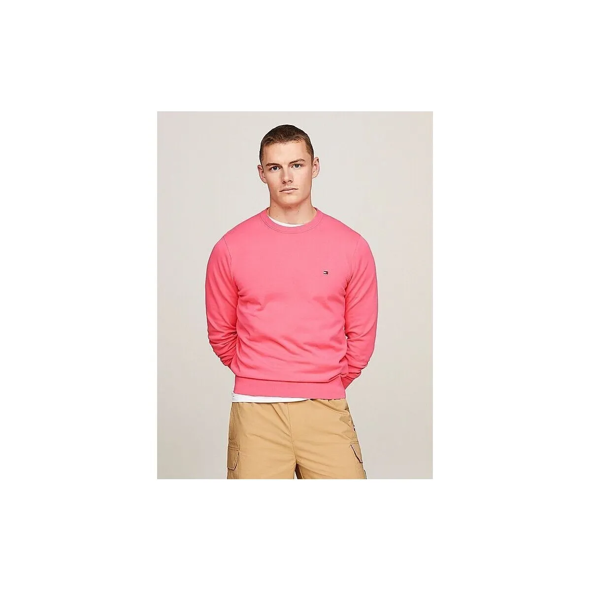 MW0MW21316 CRE NECKTIK GLAMOUR PINK
