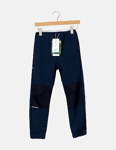 Name it Pantalón impermeable azul detalles azules marinos