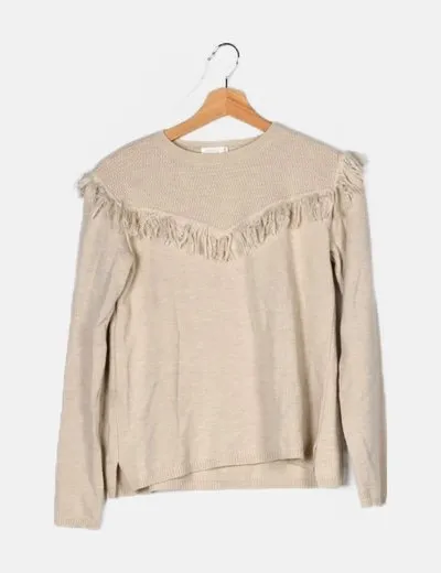 OMINI Jersey beige flecos
