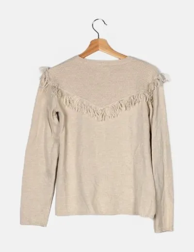OMINI Jersey beige flecos