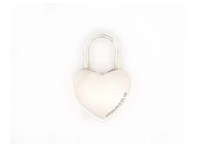 Otras joyas Tiffany & Co LLAVERO COLGANTE TIFFANY CANDADO POR FAVOR REGRESAR A PLATA 925 CAJA LLAVERO 