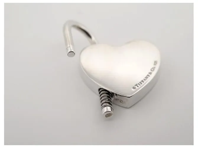 Otras joyas Tiffany & Co LLAVERO COLGANTE TIFFANY CANDADO POR FAVOR REGRESAR A PLATA 925 CAJA LLAVERO 