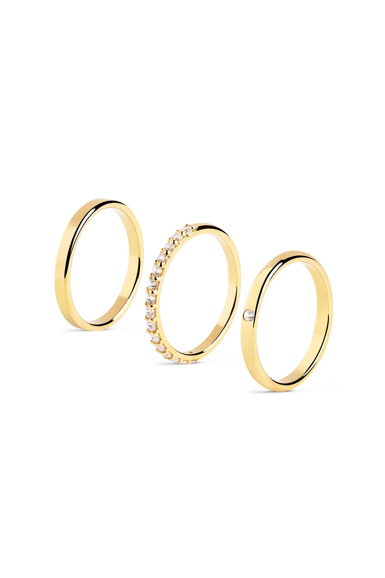 Pack 3 Anillos Choices Oro