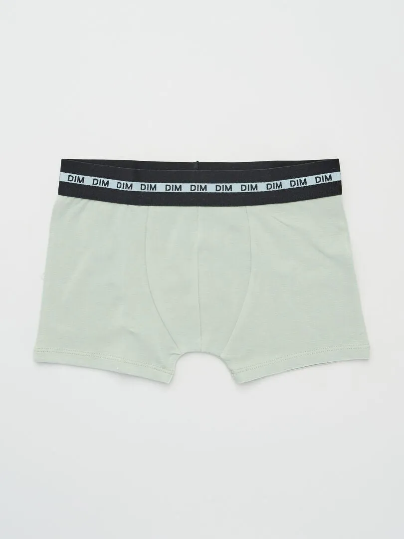 PACK DE 3 BOXERS 'DIM'  VERDE