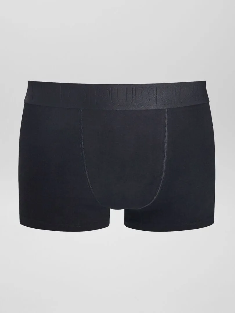 PACK DE 3 BóXERS 'NO PUBLIK'  NEGRO