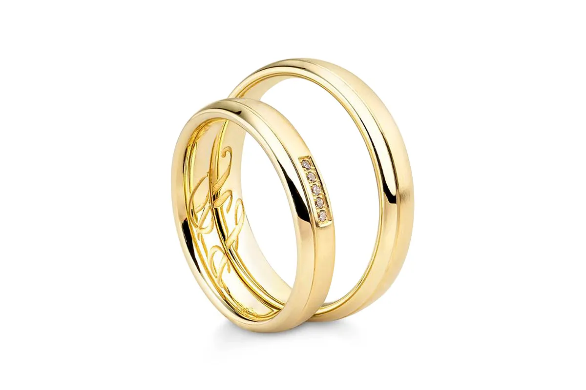 PAR DE ARGOLLAS DE MATRIMONIO  