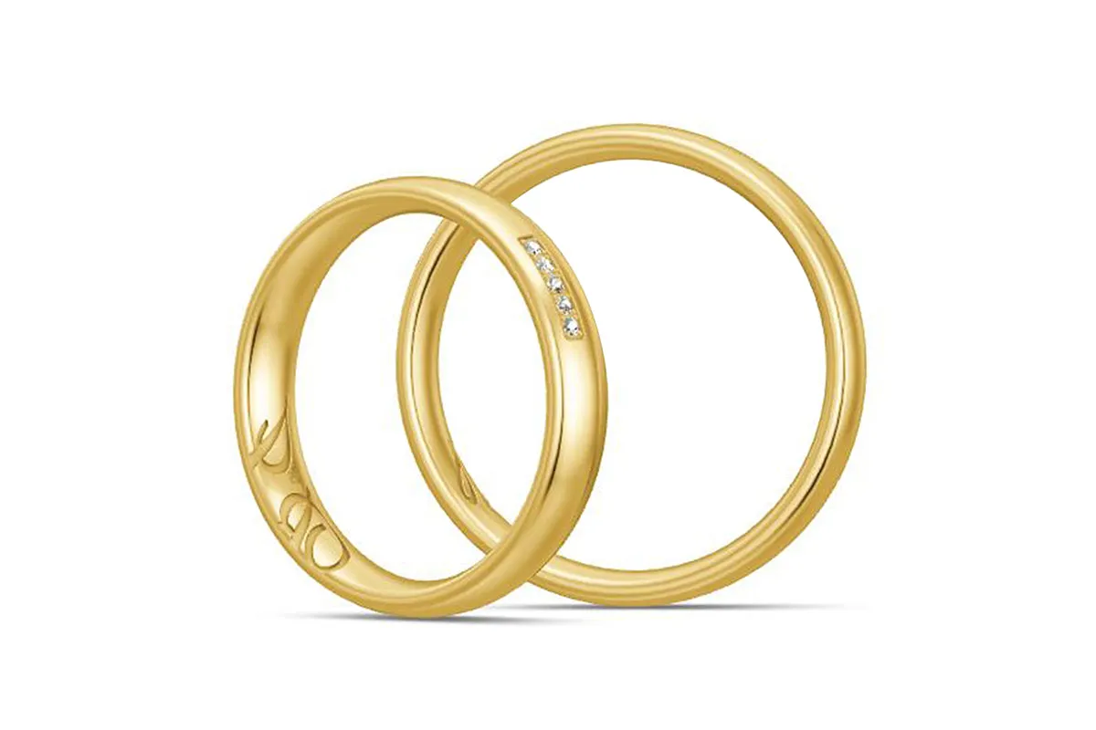 PAR DE ARGOLLAS DE MATRIMONIO  