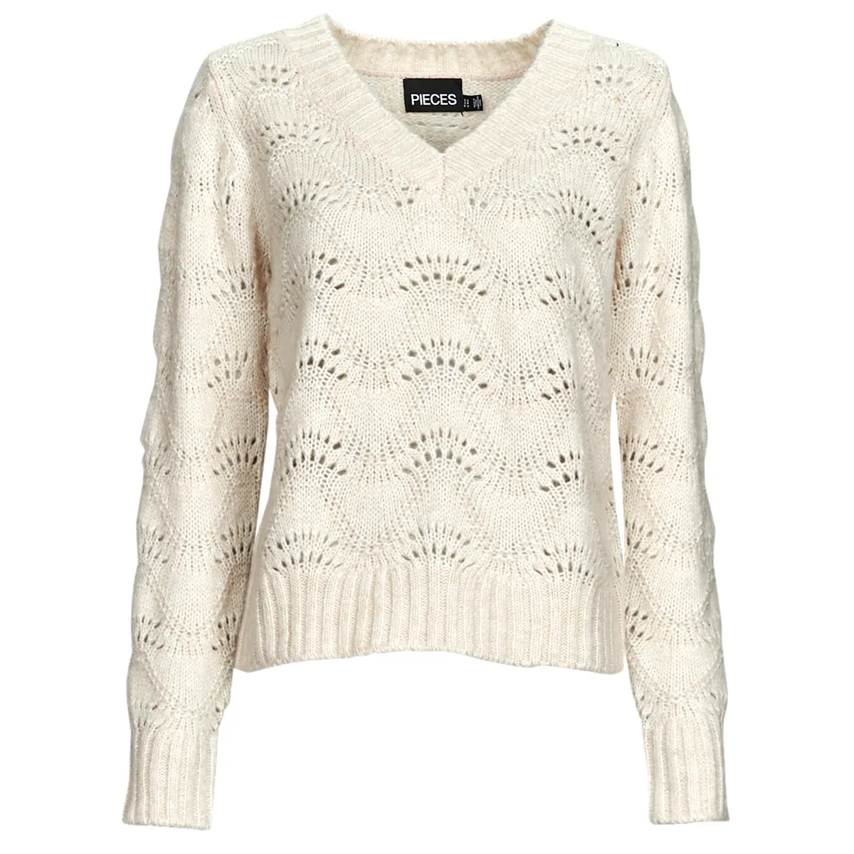PCBIBBI LS VNECK KNIT