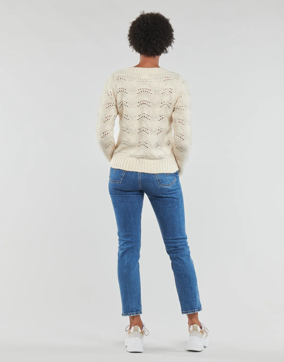 PCBIBBI LS VNECK KNIT