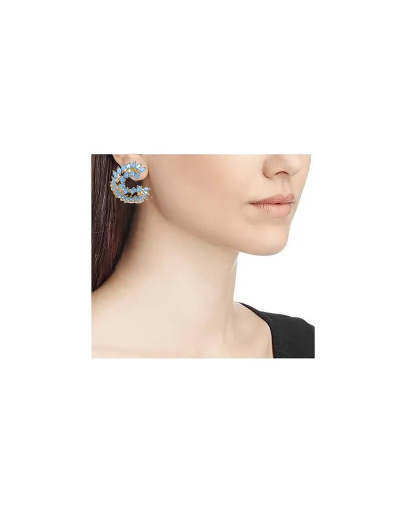 PENDIENTES PEQUEÑOS BLANCOS DISEÑO ABANICO PARA BODAS