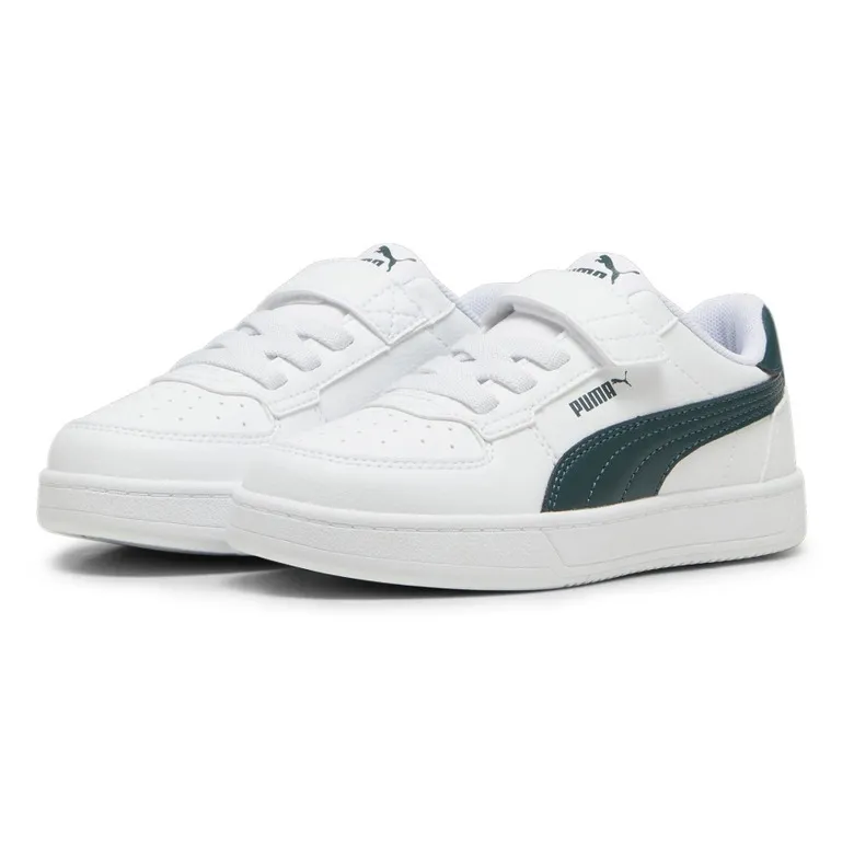 PUMA KIDS CAVEN 2.0 AC+ PS "WHITEDARK GREEN"