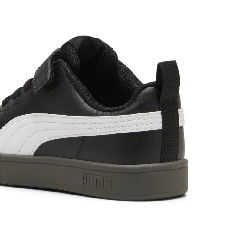 PUMA KIDS RICKIE AC+ PS "BLACKWHITEGUM"