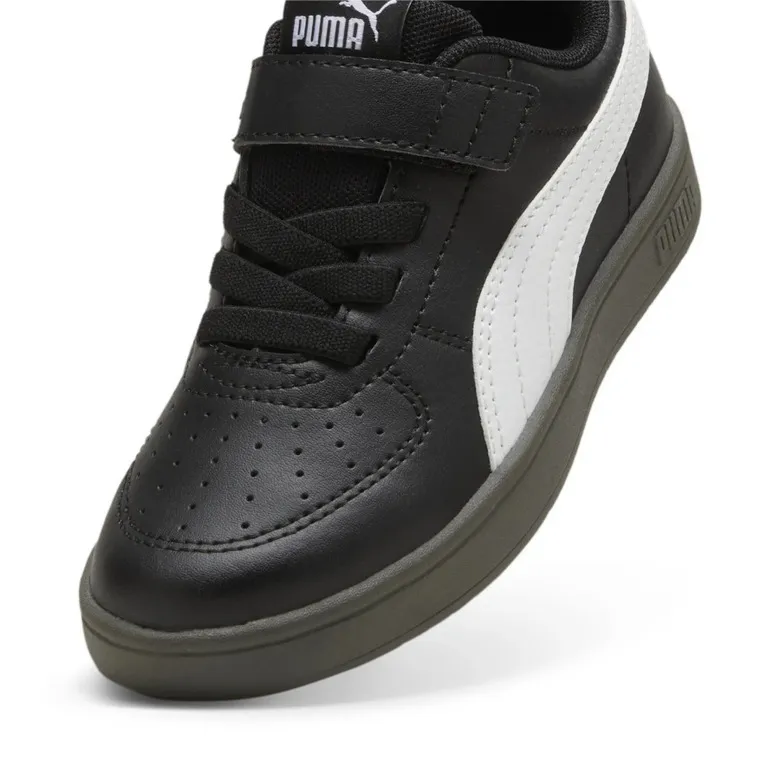 PUMA KIDS RICKIE AC+ PS "BLACKWHITEGUM"