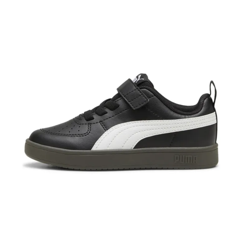 PUMA KIDS RICKIE AC+ PS "BLACKWHITEGUM"