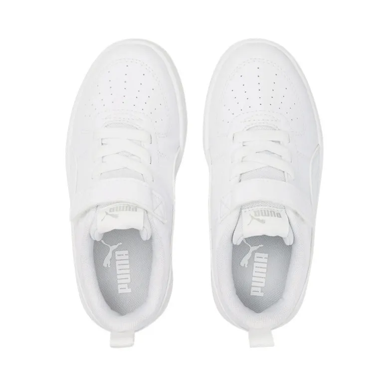 PUMA KIDS RICKIE AC+ PS "WHITEGLACIER GRAY"