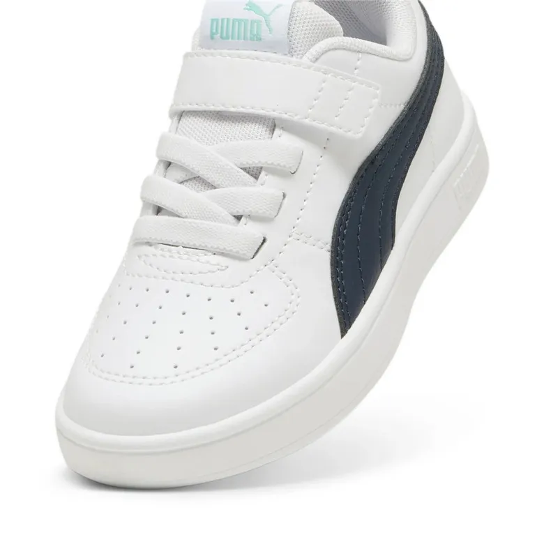 PUMA KIDS RICKIE AC+ PS "WHITENAVYTURQUOISE"