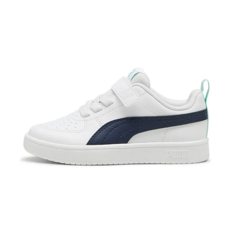 PUMA KIDS RICKIE AC+ PS "WHITENAVYTURQUOISE"