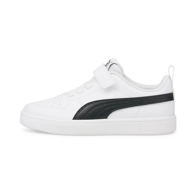 PUMA KIDS RICKIE AC+ PS "WHITE BLACK"