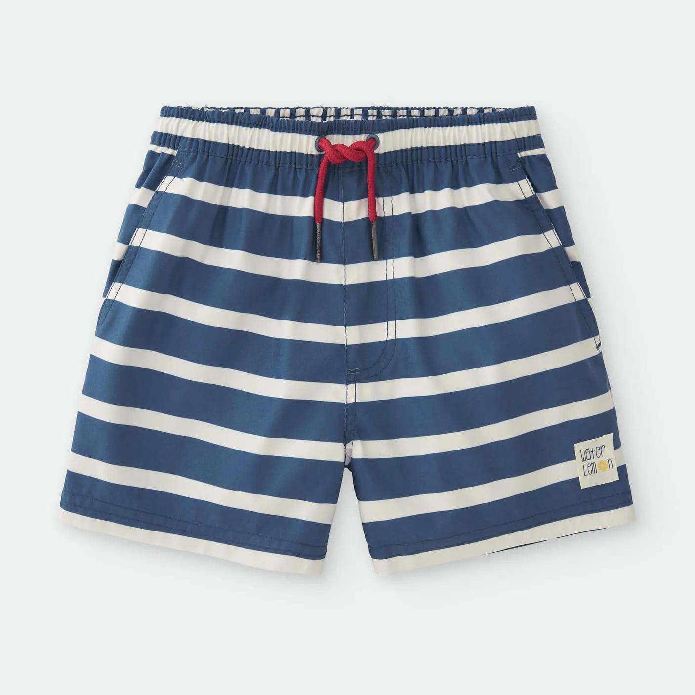 Rayas azul Boxer tela estampado rayas R390258