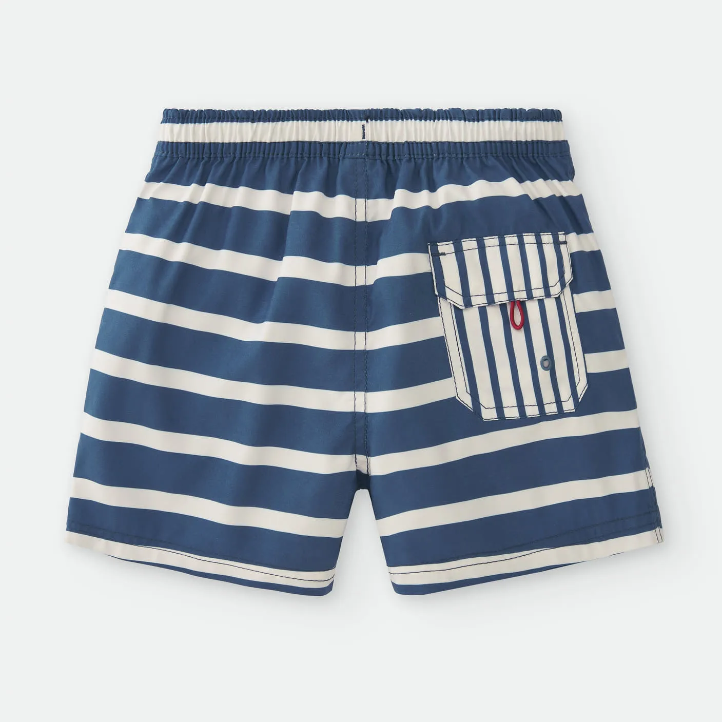 Rayas azul Boxer tela estampado rayas R390258