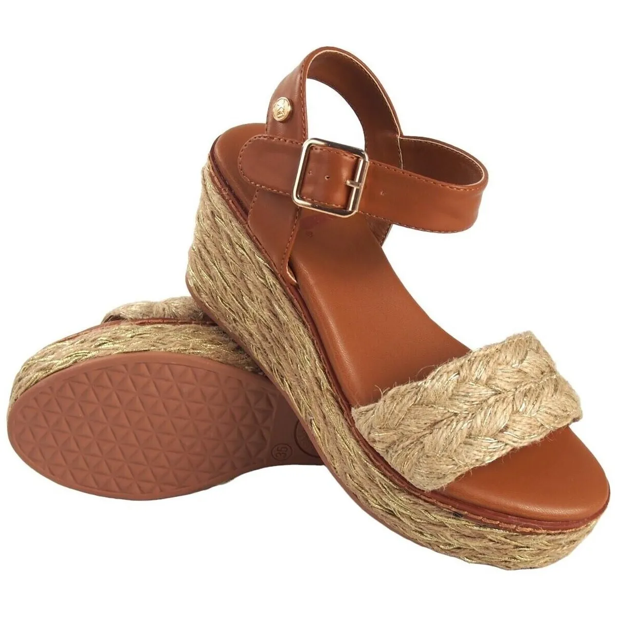 Sandalia señora  141063 oro