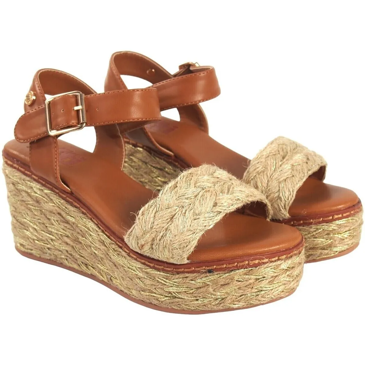 Sandalia señora  141063 oro