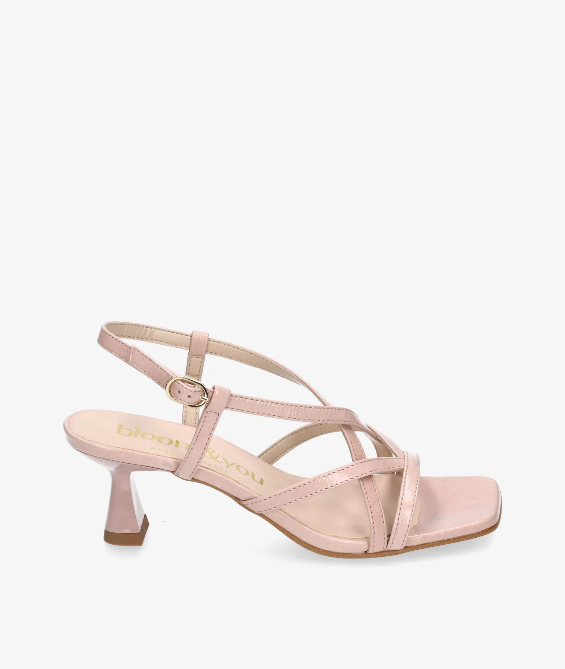 Sandalias bloom&you MELIA en charol nude