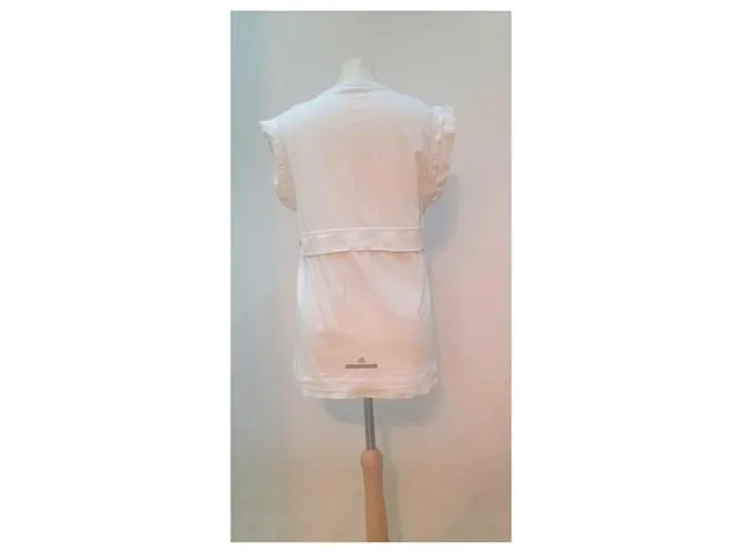 Stella Mc Cartney Stella McCartney para la camiseta de Adidas Blanco Roja 