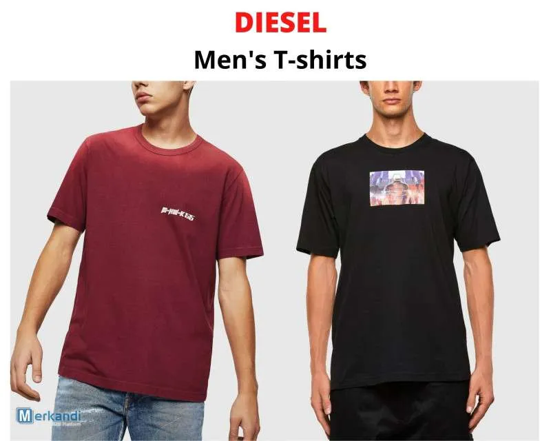 STOCK DE CAMISETAS DE HOMBRE DIESEL