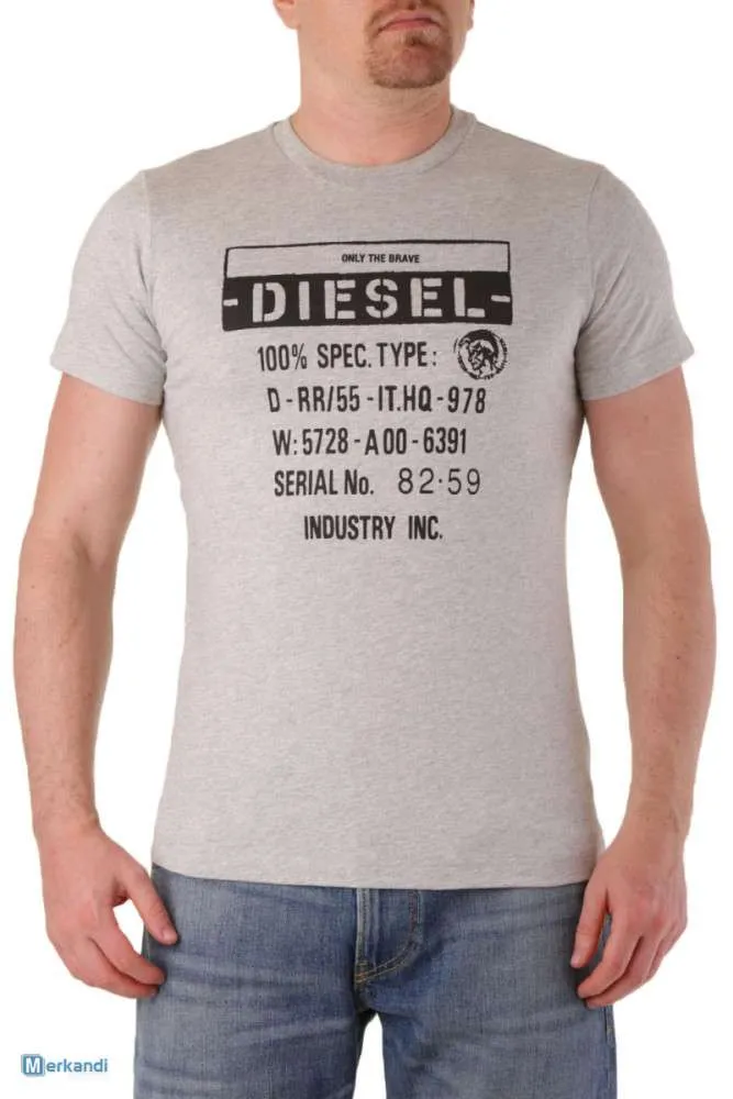 STOCK DE CAMISETAS DE HOMBRE DIESEL