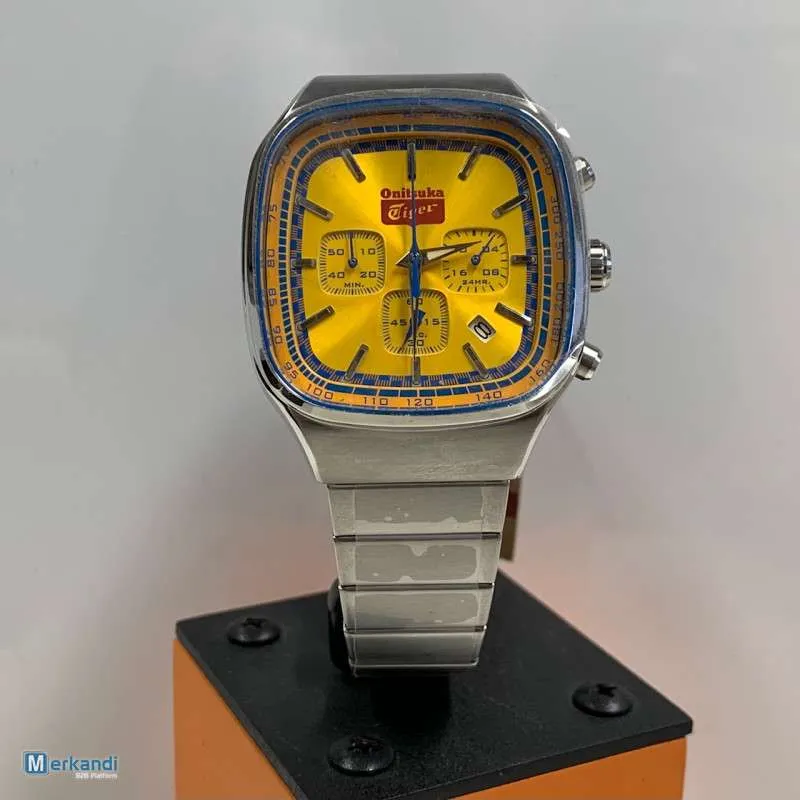 Stock restante reloj Onitsuka Tiger para hombre y mujer, empaque nuevo y original.