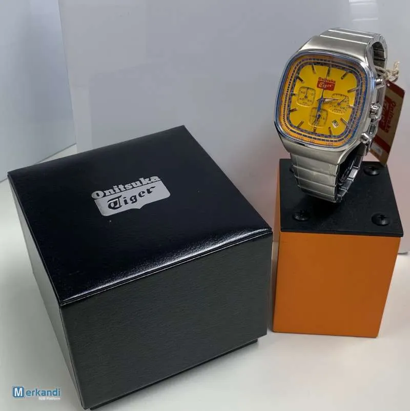 Stock restante reloj Onitsuka Tiger para hombre y mujer, empaque nuevo y original.