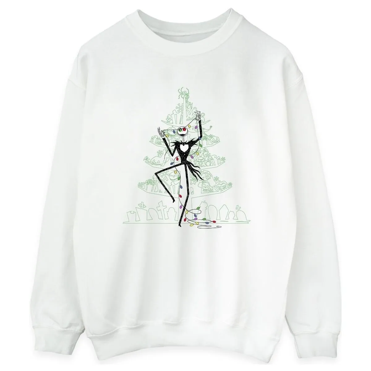 The Nightmare Before Christmas Tree Green