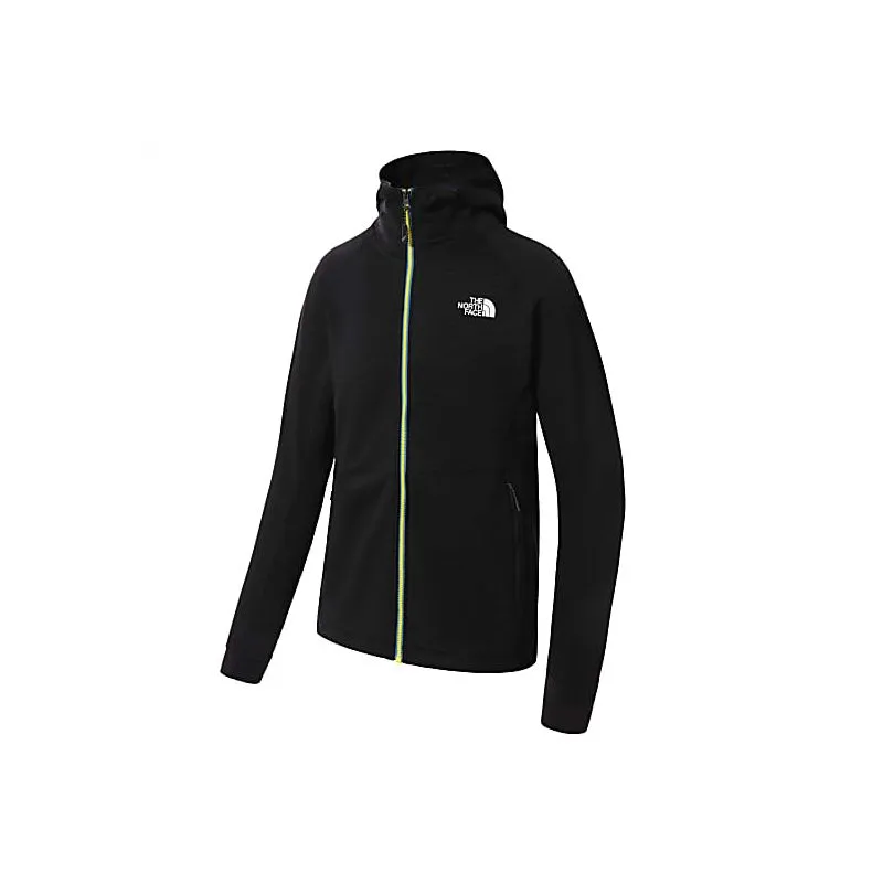 The North Face Chaqueta polar Circadian Full Zip (TNF BLACK/ACID YELLOW) Hombre