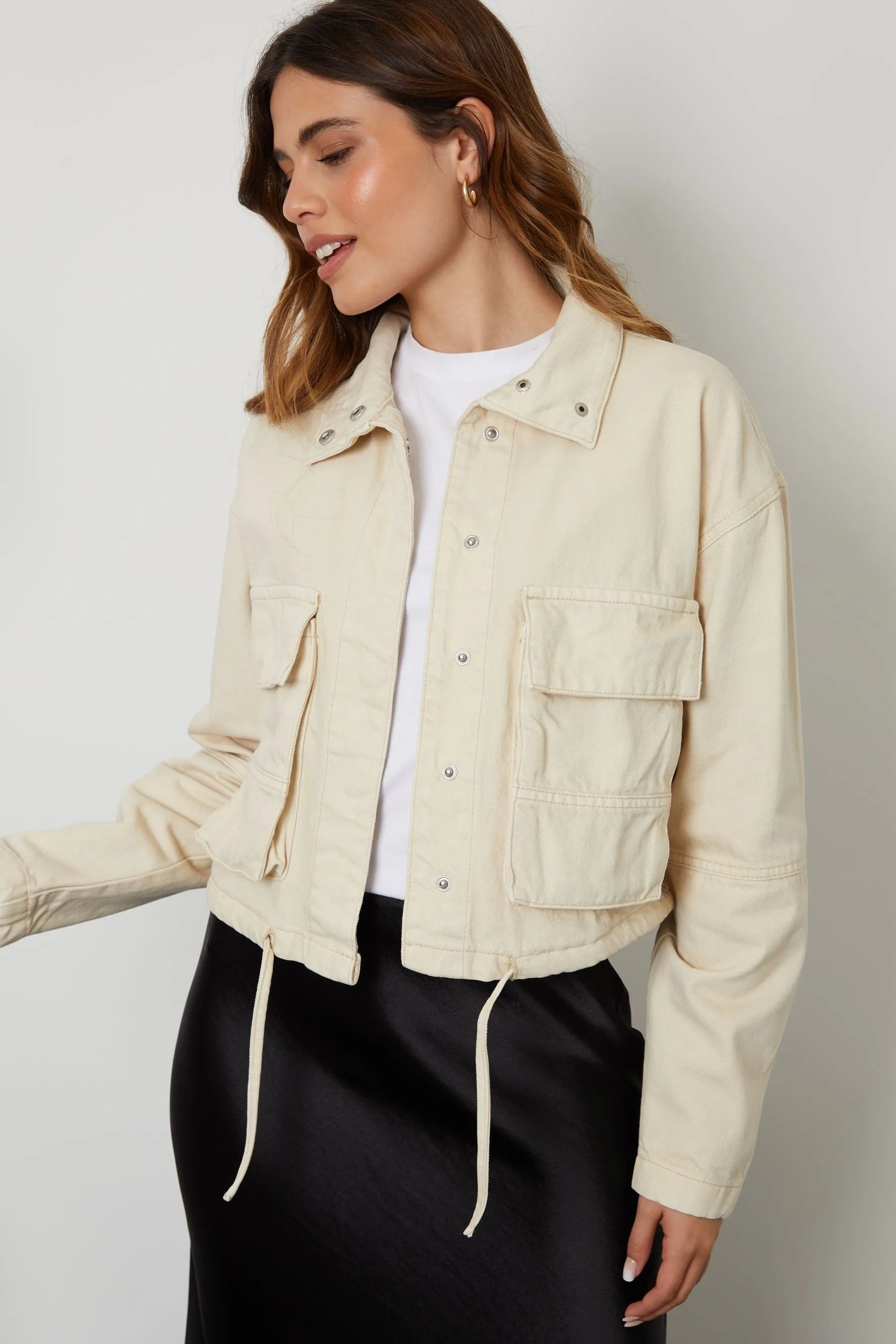 Threadbare Lightweight Cotton Twill Utility Jacket