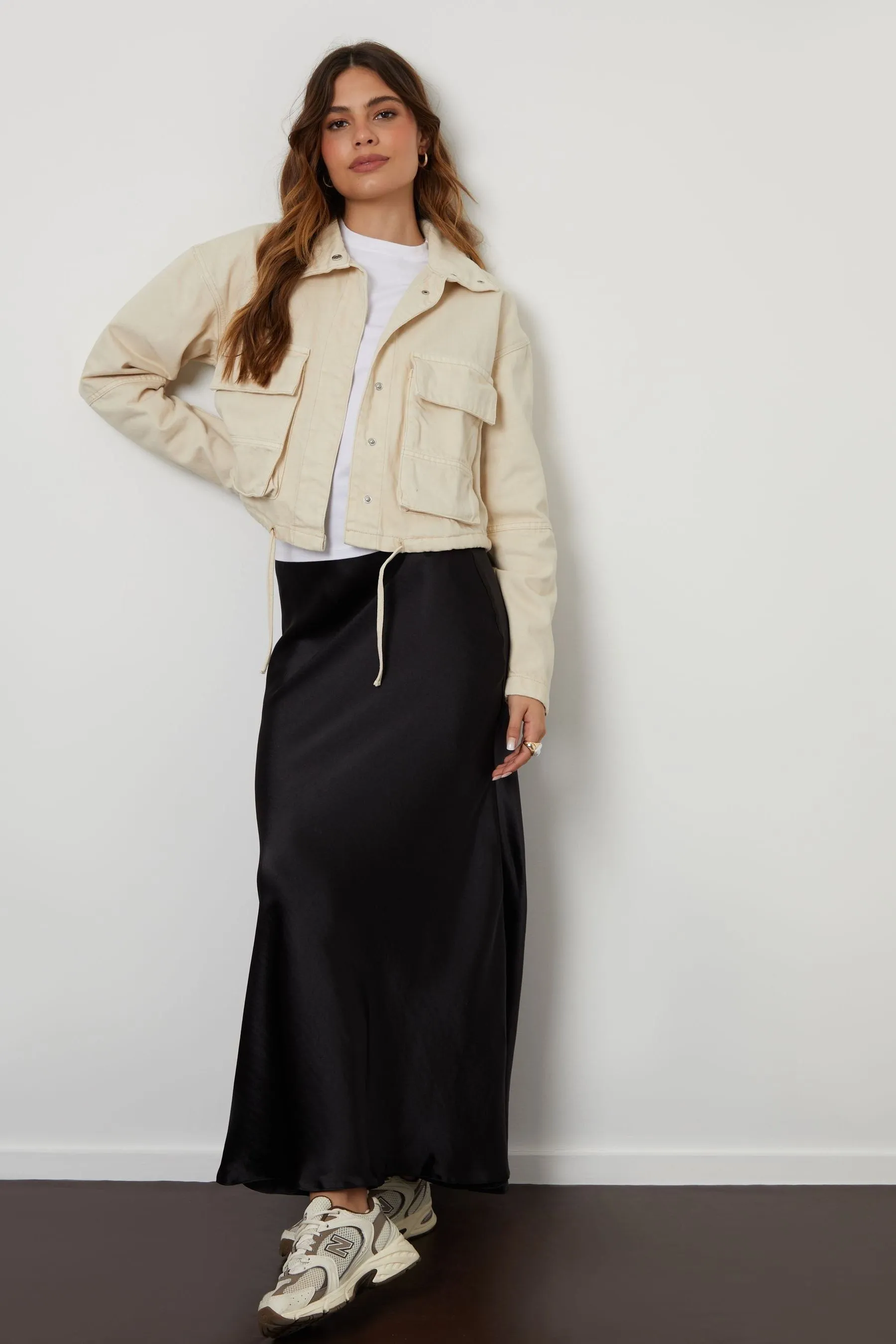 Threadbare Lightweight Cotton Twill Utility Jacket