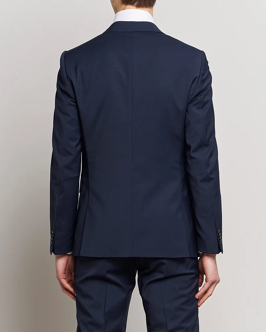 Tiger of Sweden Jerretts Wool Travel Suit Royal Blue